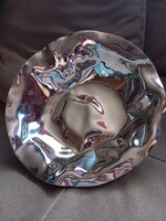 ALESSI LOUIS CLOTET Design Sarria Különleges olasz rozsdamentes acél kínáló tál gyümölcstál