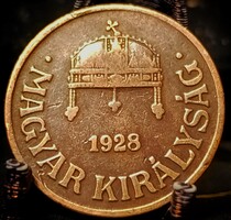Magyarország 1 fillér, 1928 A02G2