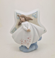 Lladro Nao kislány tündér csillag 16cm