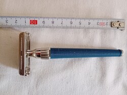 Borotva cserélhető pengés - Gillette Super Slimtwist 1978 Y1 - kétélű biztonsági mechanikus pillangó