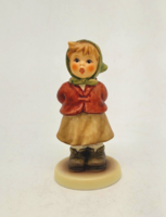 Hummel 2181 TMK8 clear as bell éneklő kislány 10cm