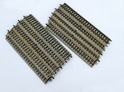 10 darab Märklin egyenes sín - H0 - Modellvasút, Terepasztal