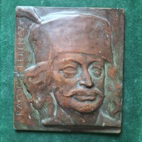 Beck Ö. Fülöp: II. Rákóczi Ferenc dombormű, plakett (1905)