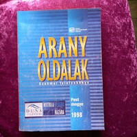 Arany oldalak és telefonkönyv egyben Pest megye 1998