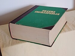 Könyv 008 - PRAVNA ENCIKLOPEDIJA 1976 4,1kg 22x28,5x9cm retro