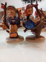 Hummel figurák Tmk 5 Apple Tree Girl 10.5 cm / Apple Tree Boy 9.5 cm