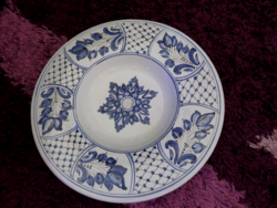 HATALMAS, régi, porcelán? kerámia tál 117. 32 X 5,2 cm