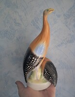 Hollóháza gyöngytyúk porcelán, hollóházi porcelán