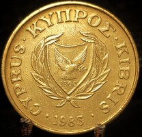 Ciprus 10 cent, 1983 C12E5