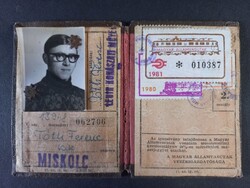 Magyar Államvasutak MÁVAG Utazási kedvezmény - Tóth Ferenc Lenin Kohászati Művek