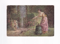 ZSH:183 Zsáner-hölgyek képeslap