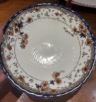 Fajansz Doulton Arnold ritka talpas torta tál