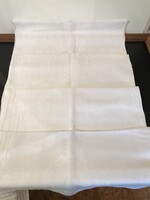 KONYHARUHA - 4 db - ALKUKÉPES - MONOGRAMOS - ANYAGÁBAN MINTÁS - 100 x 47 cm - PAMUT - RÉGI