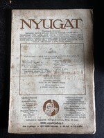 Nyugat folyóirat 1928. szeptember 1. (21. évf, 17. szám)