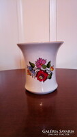 Kalocsai porcelán gyertyatartó