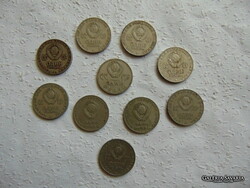 Szovjetunió 10 darab 1 rubel LOT ! 02