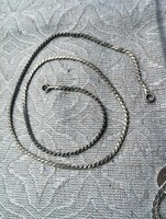 925 ös ezüst szemüveglánc vagy  zsebóra lánc szép állapotban 11.8 gramm