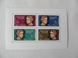 ELEANOR ROOSEVELT bélyeg blokk