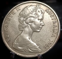 Ausztrália 20 cent, 1966 C12F2