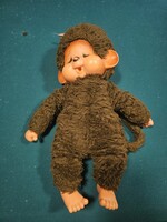 Vintage Monchhichi (1974) - Eredeti Címkével, Gyűjtőknek!