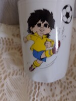 Zsolnay  csésze foci VB Espana  82