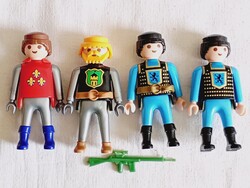 Játékfigura Playmobil Geobra 1993 - 4db játék kiegészítő tartozék figura egyben
