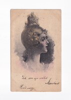 ZSH:191 Zsáner-hölgyek képeslap
