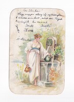 ZSH:193 Zsáner-hölgyek képeslap