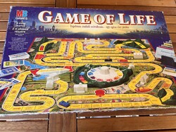 Game of Life Retro régi MB Games társasjáték ultra ritka játék 1992