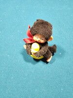 Egyedi Monchhichi Jellegű Majom (12cm) - Kacsa Bilin, Forgó Szemekkel és Kapaszkodó Karokkal!