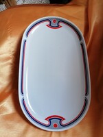 Retró Alföldi Bella mintás pecsenyés tálca 32 cm.