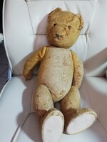 Régi nagy méretű mackó, 56cm
