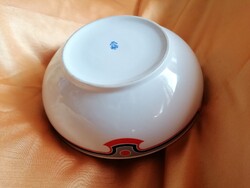 Retró Alföldi Bella mintás köretes, rizses tál