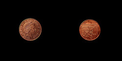 TWO PENCE - 2 PENNY - NAGY.BRITANNIA - 2009 - II. Erzsébet arcmásával