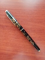 Retro WING SUNG 227 aranyozott kínai töltőtoll a 80-as évekből