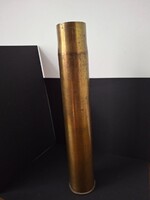 II. vh ágyúhüvely, nagyon szép állapotban, 62 x 311 mm