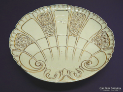 Zsolnay pajzspecsét  Old Ivory tál 30 cm