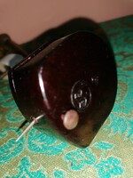 Antik gramofon pick-up hangkarral