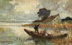 Képeslap: Emberek.