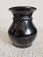 Antik Kínai fekete mázas porcelán
