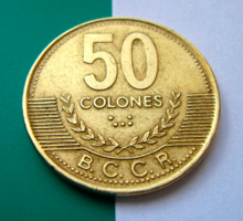Costa Rica - 50 colón - 2002