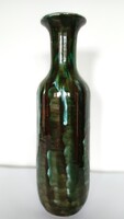 Zs. Lukács Mária kerámia padlóváza, 43 cm