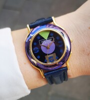 Színes, vintage Benetton karóra a '90-es évekből - Tiktakwatch szervizkártyával, garanciával!