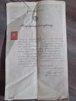 Állampolgársági bizonyítvány Király Lázár m.kir. csendőr tiszthelyettes és feleségének, 1929 Trianon