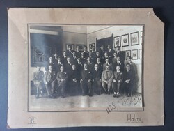 Régi osztályfotó - Budapest, 1935 június 11-én a Kölcsey F. gimnázium volt VIII.A  diákjai