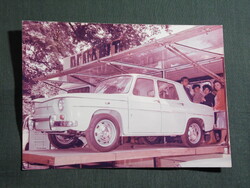Képeslap,Budapest,BNV nemzetközi vásár,Renault 8 autó,1968-