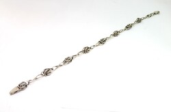 Ezüst antikolt karkötő (ZAL-Ag123315)