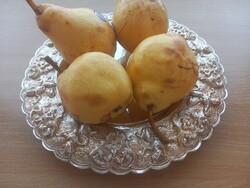 Ezüst kínálótál/ asztalközép