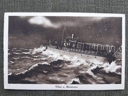 Vihar a Balatonon, grafikus lap