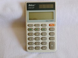 Számológép IBICO 040 SP dual power zseb számoló gép Svájc retro